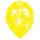 Luftballons Zahl 10 27,5cm bunt 6er