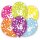 Luftballons Zahl 18 27,5cm bunt 6er