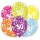 Luftballons Zahl 30 27,5cm bunt 6er
