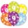 Luftballons Zahl 9 27,5cm bunt 6er