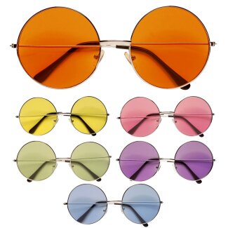 Brille 70er Jahre 6fach sortiert
