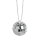 Halskette Discokugel silber 40 cm