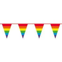 Wimpelkette Regenbogen Polyester