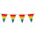 Wimpelkette Regenbogen Polyester
