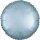 Folienballon rund D43cm Seidenglanz pastell-blau