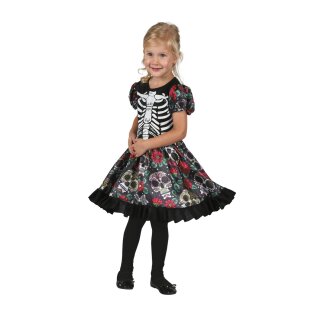 Kinderkostüm Pequeta Calavera 3-4 Jahre