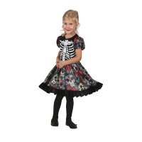 Kinderkostüm Pequeta Calavera 3-4 Jahre