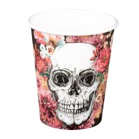 Papierbecher Day of the Dead 10 Stück