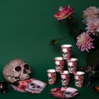 Papierbecher Day of the Dead 10 Stück