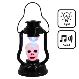 Laterne Disco Skull