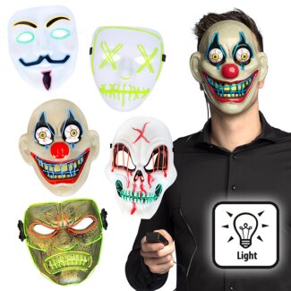 Boland LED Maske 5fach sortiert