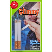 Glimmy Zigaretten 2 Stück Scherzartikel