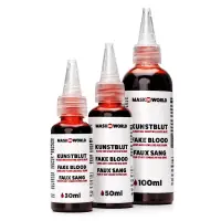 Kunstblut Flasche mit Dosierspitze 50 ml