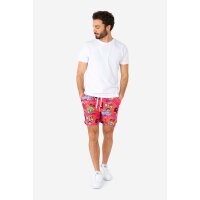 Rick & Morty™ Surreal, Shirt + Shorts, Dark Red