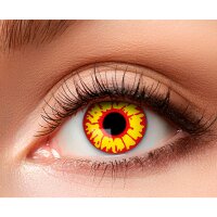 Kontaktlinsen 1 Woche Blood burst