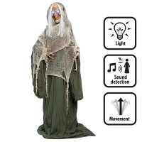 Deko Gruselige Hexe 153 cm