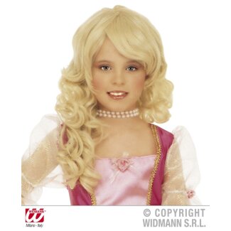 WIDMANN Perücke Prinzessin blond