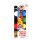 Schminkpalette Aqua 30g 6 Farben mit Pinsel 4 Schminkstifte