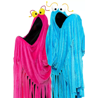 Die Sesamstraße – Yip Yip Marsianer Kostüm pink