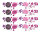 Konfetti 50 Pink 34 g Sparkling Celebration