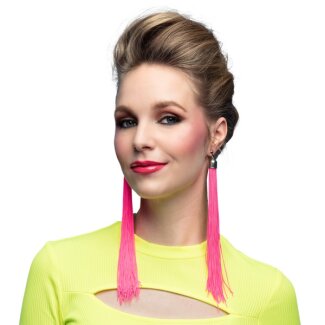 Boland Ohrringe Festival neonpink