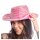 CHAKS Cowboyhut mit Diamanten rosa