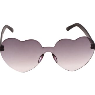 CHAKS Brille Herz schwarz 14x14x5,5cm