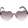 CHAKS Brille Herz schwarz 14x14x5,5cm