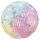 Folienballon Happy Birthday leuchtend D43cm