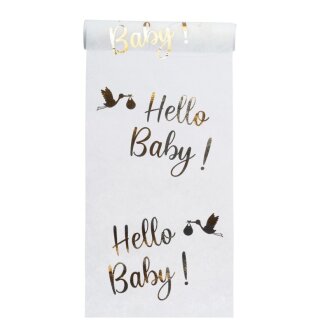 Tischdecke Hello Baby 28cm x 5m