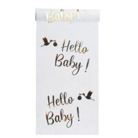 Tischdecke Hello Baby 28cm x 5m