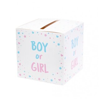 Kartenbox Boy or Girl 20cm