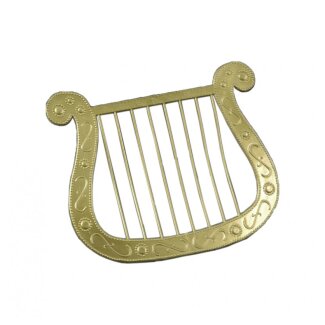 Asterix Harfe gold 27,6x0,4x23cm