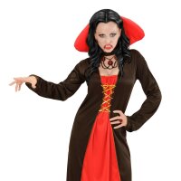 Vampirgebiss weiß mit 4 Blutkapseln