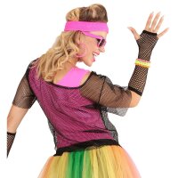Netzshirt schwarz Einheitsgröße