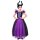 Kinderkostüm Malefiza Kleid Kopfschmuck