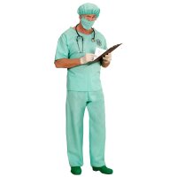 Chirurg, Shirt, Hose, Mundschutz
