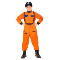 Kinderkostüm Astronaut Overall orange