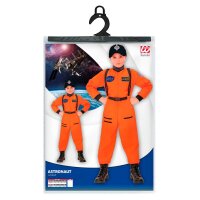 Kinderkostüm Astronaut Overall orange