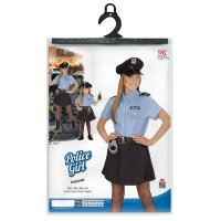 Kinderkostüm Polizistin hellblau