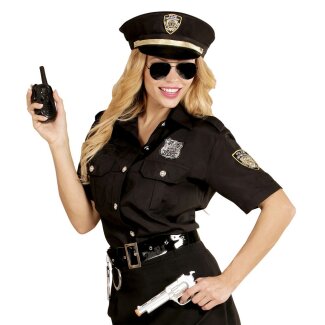 Polizistin (Bluse und Mütze)