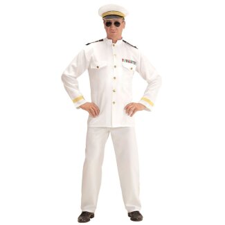 Navy Captain Jacke, Hose, Hut