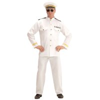 Navy Captain Jacke, Hose, Hut
