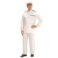 Navy Captain Jacke, Hose, Hut