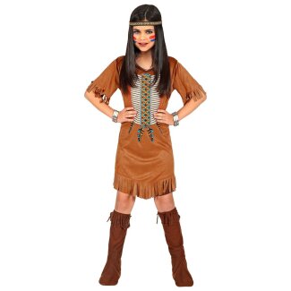 Kinderkostüm Indianerin