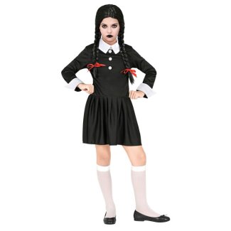 Kinderkostüm Dark Girl Kleid