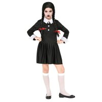 Kinderkostüm Dark Girl Kleid
