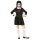 Kinderkostüm Dark Girl Kleid