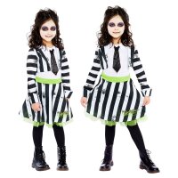 Kinderkostüm Beetlejuice Girls Kleid