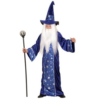 Kinderkostüm Zauberer Robe